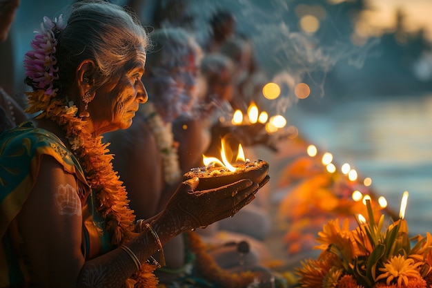 Free photo nyepi day celebration in indonesia