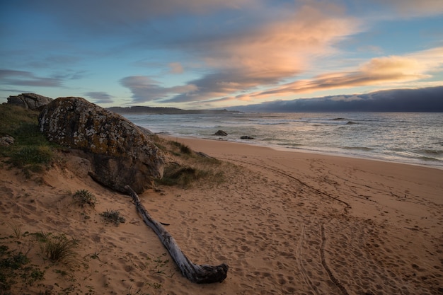 O Vilar Beach in Corrubedo Natural Park