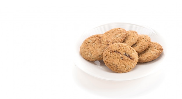 Free photo oat cookies