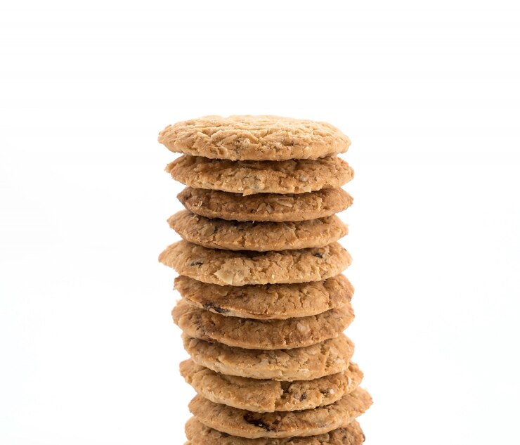Free Photo oat cookies