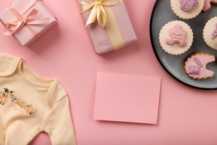 Free Photo objects showing its a girl expectancy