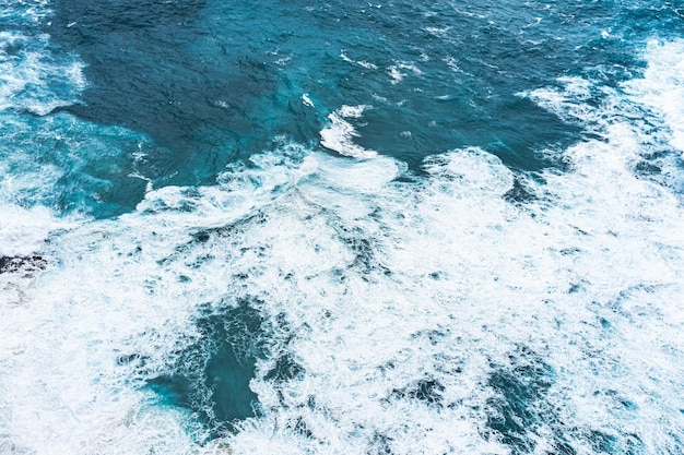 海の自然な背景のテクスチャ