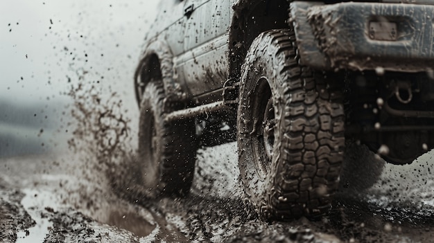 무료 사진 off-road car in the wilderness