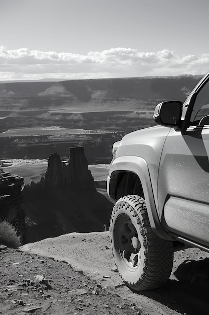 無料写真 off-road car in the wilderness