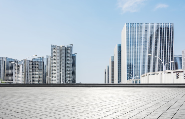 Free Photo office buildings