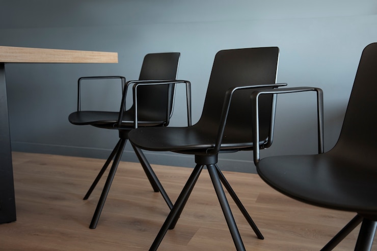 Free Photo office chair still life