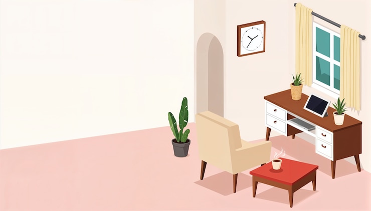 Free Photo office and coffee interior design