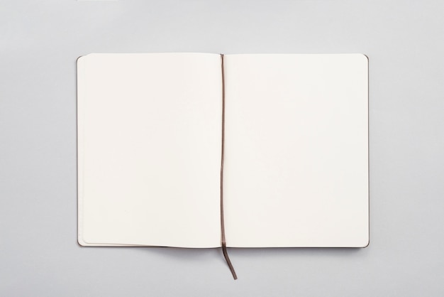 Open blank sketchbook stock image. Image of wire, blank - 13449683