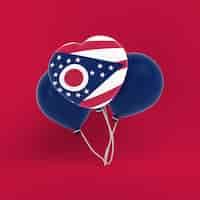 Foto gratuita palloncini dell'ohio