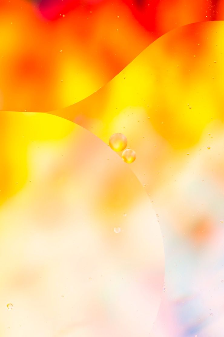 ฟรี Photo oil drops in water abstract psychedelic pattern image