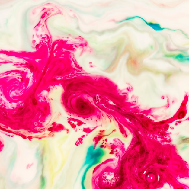 Oily texture in pink gradient tones