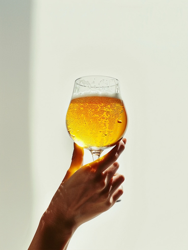 Free Photo oktoberfest celebration with beer still life