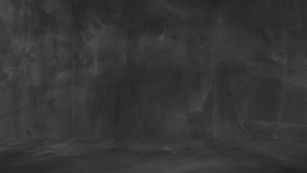 Old black background. Grunge texture. Dark wallpaper. Blackboard. Chalkboard. Concrete.
