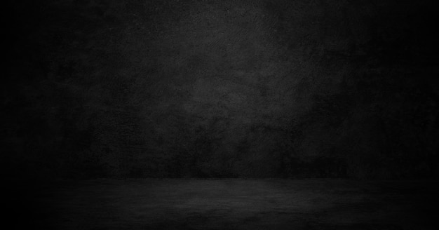 오래 된 검정색 배경입니다. Grunge 텍스처입니다. 어두운 벽지. 칠판, 칠판, 방 벽.