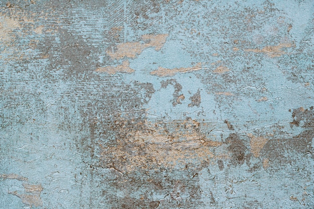 Free photo old blue concrete background