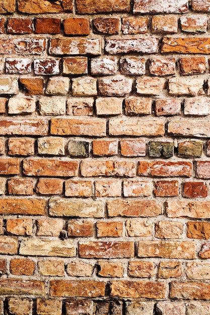 Old brick wall background