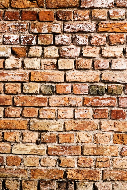 Old brick wall background