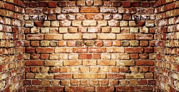 Old brick wall background