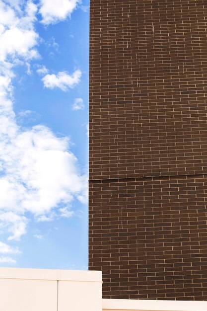 Old brown brick building