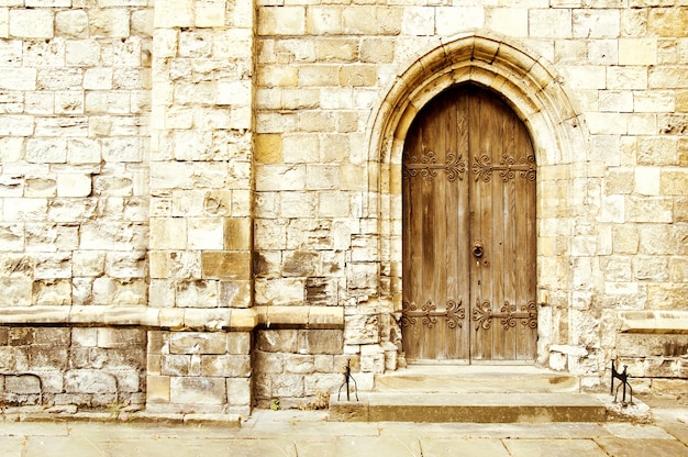 Old castle door