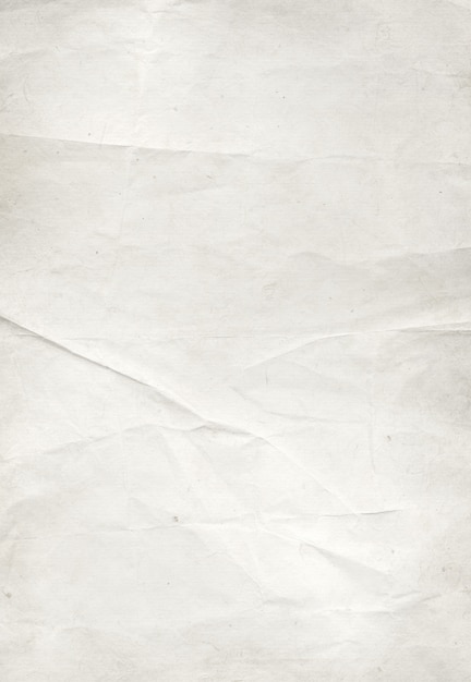 Old crumpled paper texture background