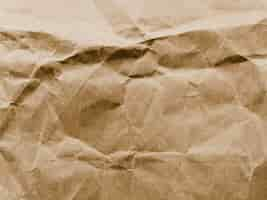 Free photo old crumpled parchment paper texture