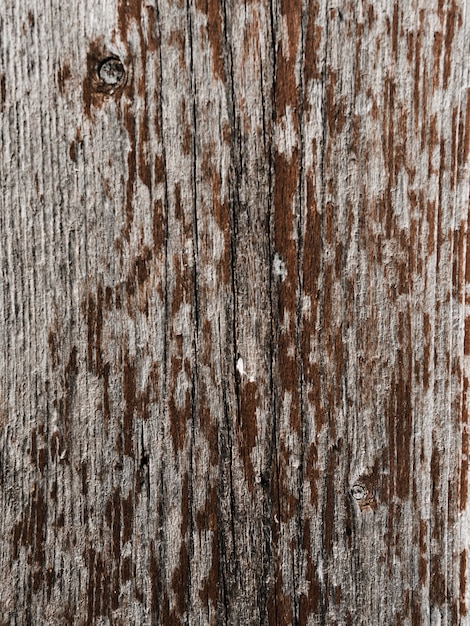 Бесплатное фото Старый поврежденный деревянный текстурированный фон