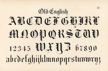 Tải xuống miễn phí các ảnh Old English tuyệt đẹp từ Freepik và tạo ra những thiết kế độc đáo chỉ trong nháy mắt. Bộ sưu tập này là tài nguyên hoàn hảo cho những ai đam mê thiết kế với chữ cổ điển. Với nhiều loại ảnh về những chữ cái và từ vựng khác nhau, bạn sẽ có đủ cả để tạo ra các thiết kế poster, banner hay thiệp chúc mừng đơn giản mà ấn tượng.