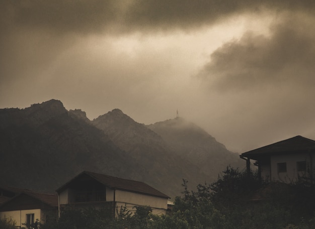 Old houses in Armenian village