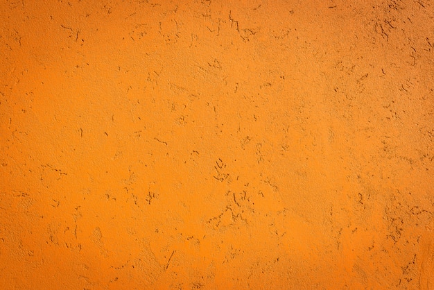 오래 된 주황색 벽 배경