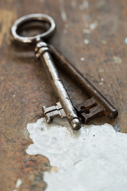 Old ornate keys