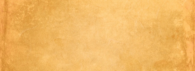 Old parchment paper. horizontal banner texture wallpaper