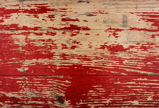 Старый красный деревянный текстурированный фон дизайн