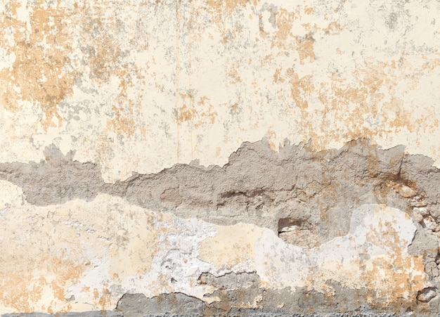 Foto gratuita vecchio ruvido modello stucco beige