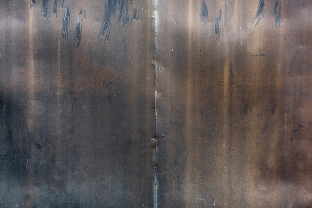 오래 된 녹슨 철 시트 표면 배경