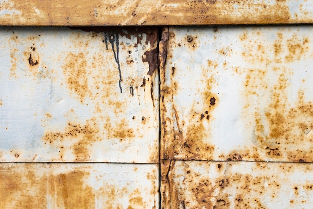 Free photo old rusty metallic background