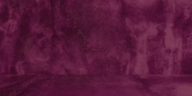 ひびの入った紫色のコンクリートスタジオ壁抽象的なグランジ背景を持つ古いぼろぼろのコンクリート壁のテクスチャ...