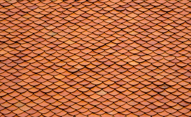 old tiles roof background