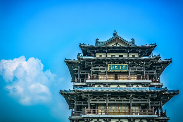 Old tower in china