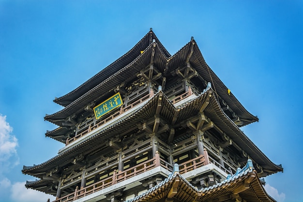 中国の古い塔