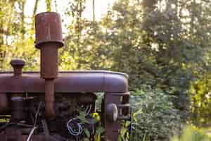 Free photo old tractor