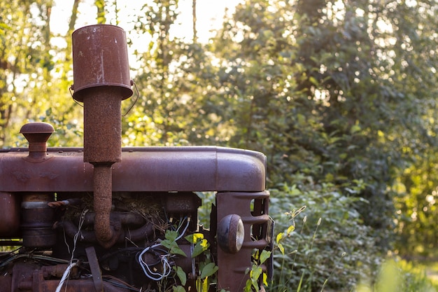 Old tractor