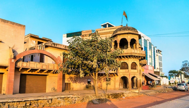シカンドラの古い伝統的な家-アグラ、インド Premium写真