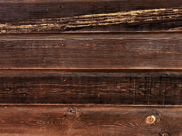 Free photo old vintage planked wood board