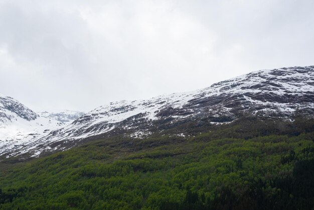 Free photo olden norway may 17 2023 mountain