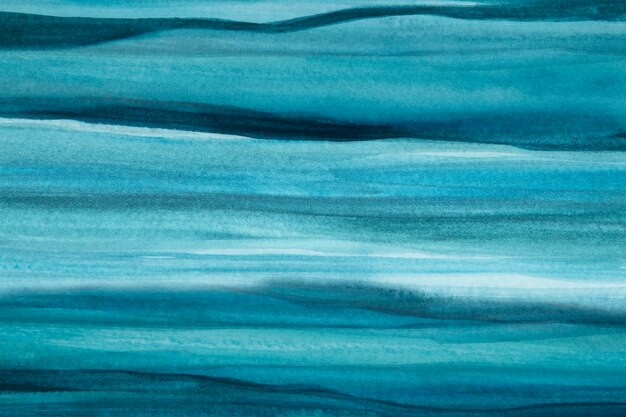 オンブルブルーの水彩背景の抽象的なスタイル
