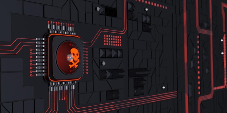 Free Photo online hacking background 3d illustration