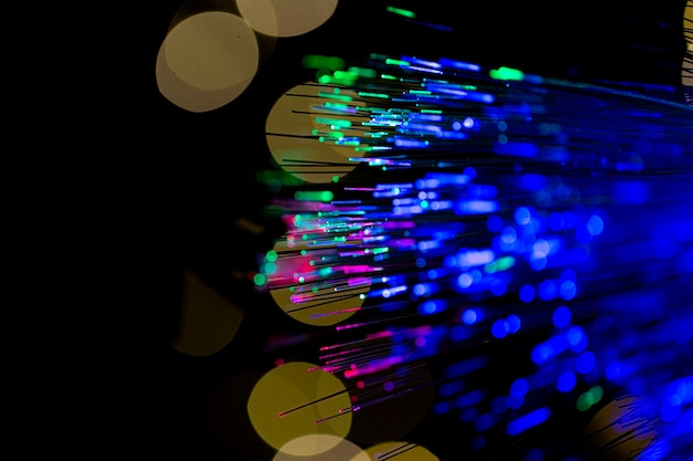 optical fiber background