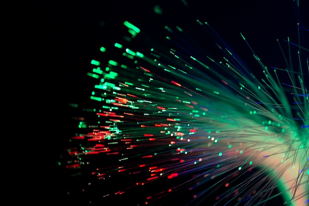 Optical fiber background