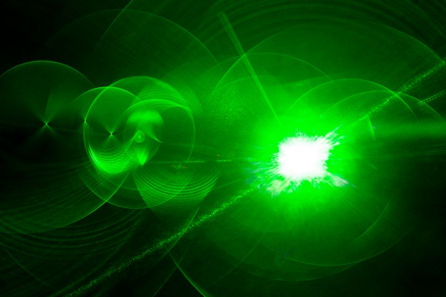 Optical laser horizontal background